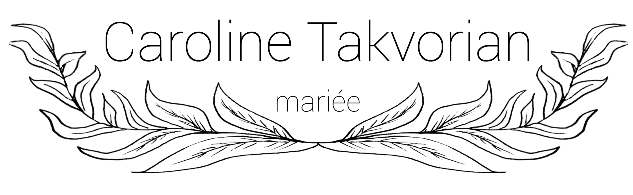 Un nouveau Logo pour Caroline Takvorian !